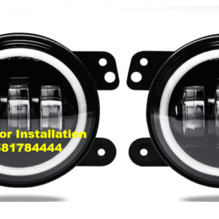 LED White fog lamp 4 inch 60w for Mahindra Thar