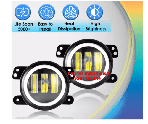 Mahindra Thar Fog Lights 4 Inch LED High Beam