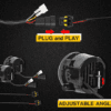 LED Fog Lamp Unit for Mahindra Thar Included Bulb - Image 2