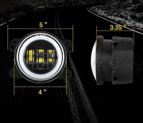 LED Fog Lamp Unit for Mahindra Thar Included Bulb - Image 4