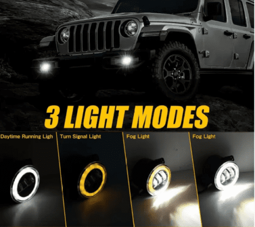 LED Fog Lamp Unit for Mahindra Thar Included Bulb - Image 5
