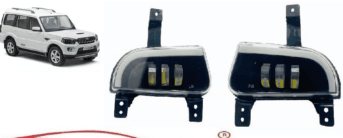 Car Led fog Light For Mahindra Scorpio With Turn Indicator - Image 2