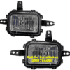 Waterproof Fog Light set For Mahindra TUV 300 With Bulb