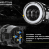 Mahindra Xylo Car LED Fog Light Unit Waterproof - Image 5