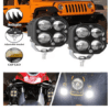 Waterproof Car LED Fog Lamp Unit for Mahindra Xylo - Image 4
