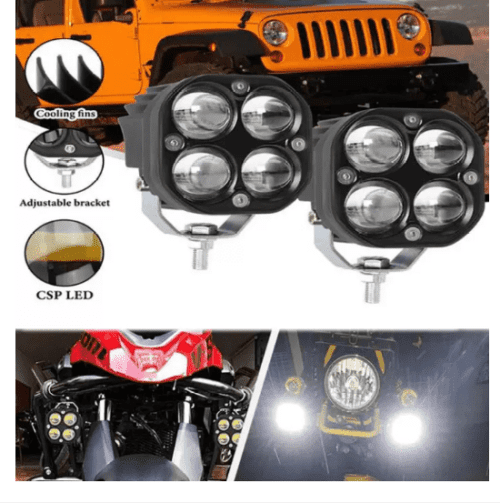 Waterproof Car LED Fog Lamp Unit for Mahindra Xylo - Image 4