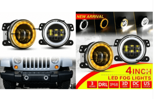 Chevrolet Beat Car LED Fog Light Waterproof Fog Lamp - Image 2