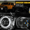 Chevrolet Beat Car LED Fog Light Waterproof Fog Lamp - Image 4