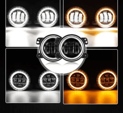 Chevrolet Enjoy 4 Inch LED Fog Light Unit - Image 5