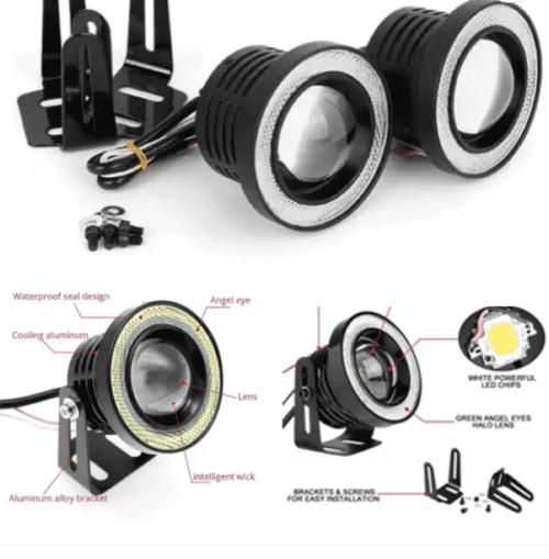 Chevrolet Enjoy  Angel Eye LED Fog Lamp Unit - Image 2