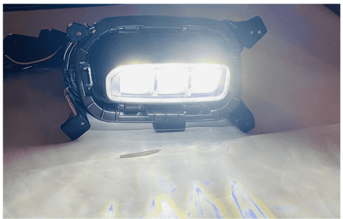Fog Light 3 Led Ice Cube DRL for Kia Seltos - Image 3