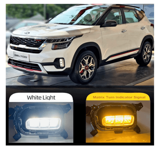 Fog Light 3 Led Ice Cube DRL for Kia Seltos - Image 5