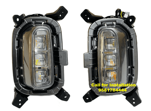 Fog Light 3 Led Ice Cube DRL for Kia Seltos