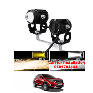 LED Lights Amber and White For KIA Sonet Car
