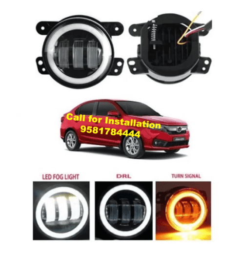 Car LED Fog Lamp Unit for Honda Amaze Fog Light