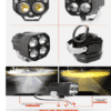 Honda Amaze Car LED Fog Lamp Unit Fog Light - Image 2