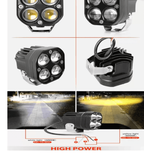 Honda Amaze Car LED Fog Lamp Unit Fog Light - Image 2
