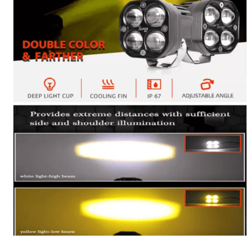 Honda Amaze Car LED Fog Lamp Unit Fog Light - Image 4