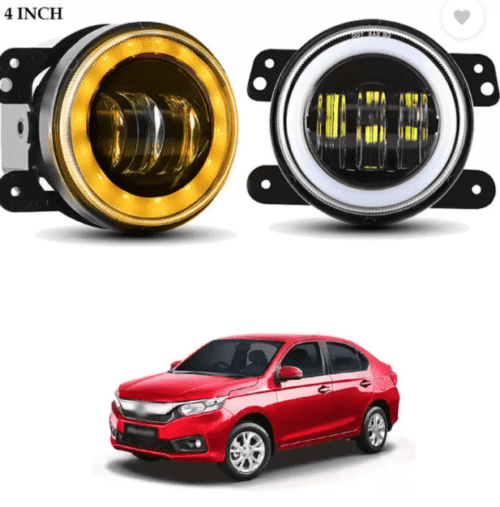 Honda Amaze Car Waterproof LED Fog Lamp Unit - Image 2