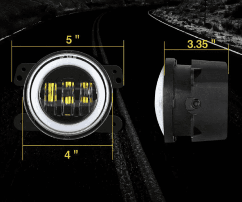 Honda Amaze Car Waterproof LED Fog Lamp Unit - Image 3