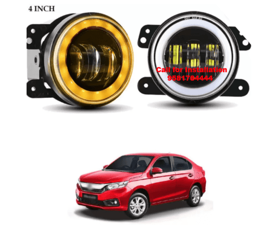 Honda Amaze Car Waterproof LED Fog Lamp Unit