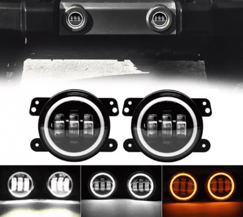 Waterproof LED Fog Lamp Unit for Honda City - Image 2