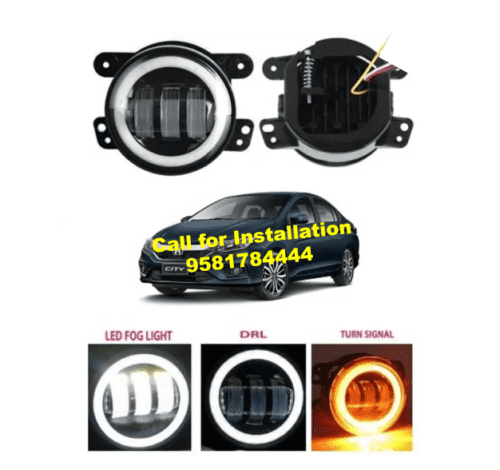 Waterproof LED Fog Lamp Unit for Honda City