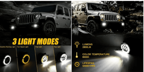 Waterproof Fog Light Unit for Honda Mobilio - Image 3