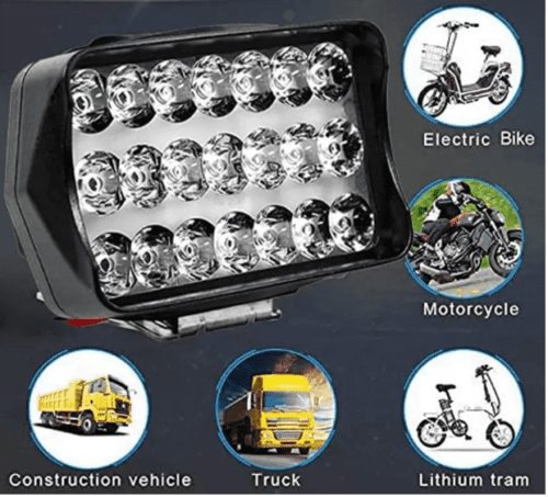 21 Led White Fog Light For Toyota Etios Car - Image 2