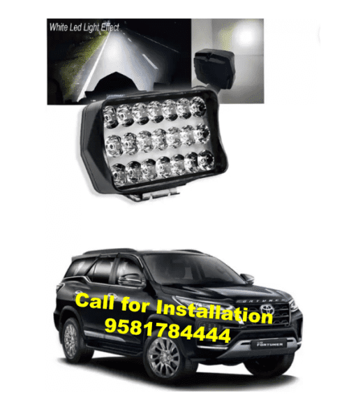 21 LED White Fog Light For Toyota Fortuner Car