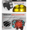 Toyota Fortuner LED Fog Light Unit Fog Lamp - Image 3