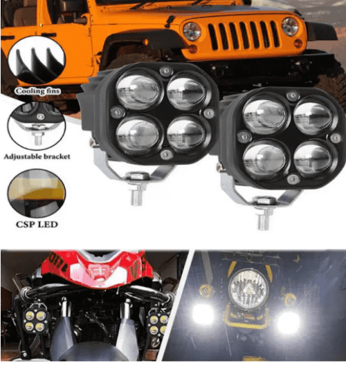 Toyota Fortuner LED Fog Light Unit Fog Lamp - Image 5