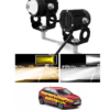 Twin Mini LED Lights High Beam For Glanza Toyota