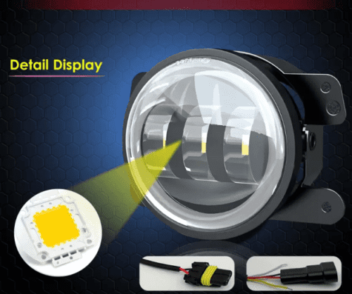 Fog Lights 4 Inch For Innova Crysta LED Fog Lamp - Image 2