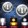 Fog Lights 4 Inch For Innova Crysta LED Fog Lamp - Image 3
