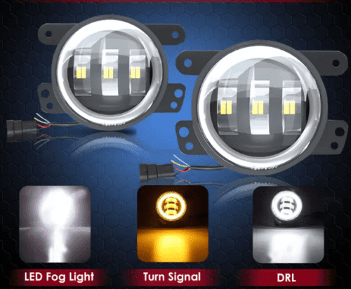 Fog Lights 4 Inch For Innova Crysta LED Fog Lamp - Image 3