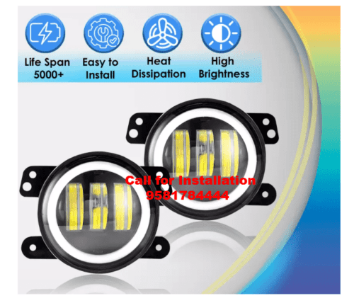 Fog Lights 4 Inch For Innova Crysta LED Fog Lamp