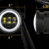 Ford Ecosport LED Fog Light Unit Dual Color - Image 5