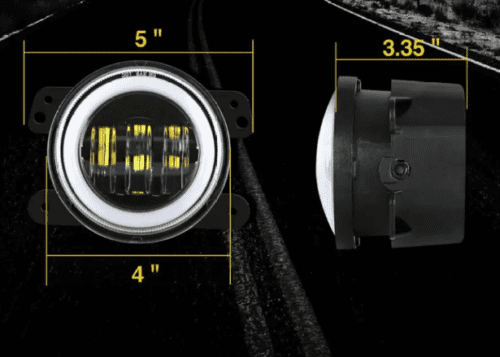 Ford Ecosport LED Fog Light Unit Dual Color - Image 5