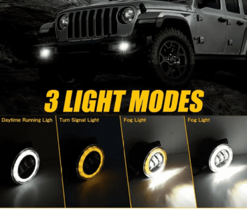 Ford Ecosport LED Fog Light Unit Dual Color - Image 6