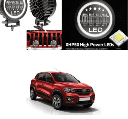 LED Fog Light Unit for Renault Kwid Fog Lamp - Image 2