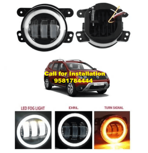 Renault Duster LED Fog Light Unit Fog Lamp