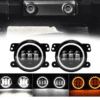 Nissan Sunny Car Waterproof LED Fog Light Unit - Image 2