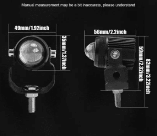 Waterproof LED Car Fog Light Unit for Nissan Sunny - Image 3