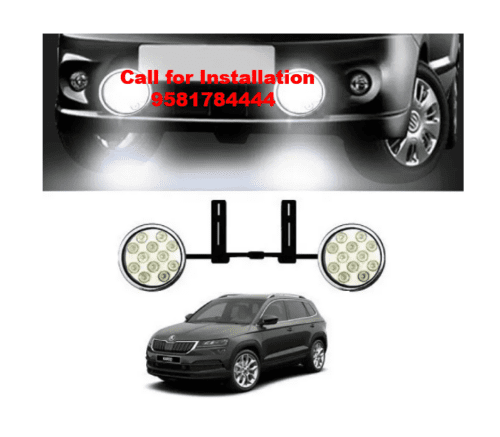 Waterproof Car LED Fog Light Unit for Skoda Kushaq