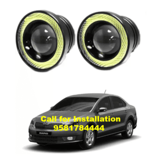 Waterproof LED Fog Light Unit for Skoda Rapid