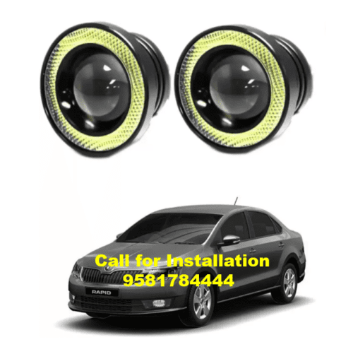 Waterproof LED Fog Light Unit for Skoda Rapid