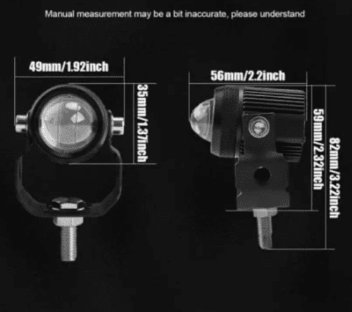 Skoda Rapid LED Fog Lamp Unit Fog Light Waterproof - Image 2