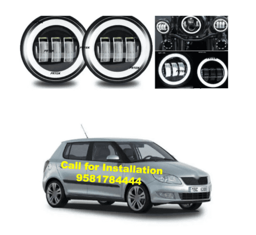 Skoda Fabia Car LED Fog Lifgt Unit Waterproof Fog Lamp