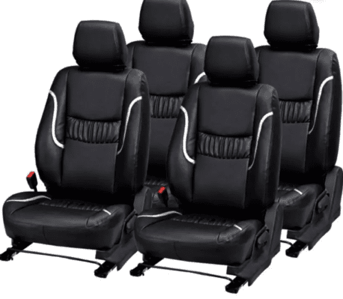 Premium Leather Car Seat Cover 4 pcs For Maruti Alto - Image 3